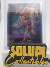 2024 SkyBox Marvel Masterpieces 92 Platinum Rainbow #55 Feral
