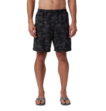 Columbia Men's Standard Super Backcast Water Short, Black Inside Out Camo,