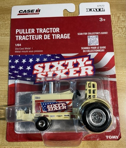 ERTL CHASE LIMITED EDITION PULLER Case IH SIXTY-SIXER 1066 1:64 Tractor Chaser