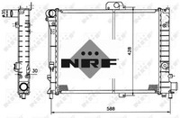 Nrf 504140 KüHler FüR MotorküHlung MotorküHler AutoküHler KüHler FüR Saab