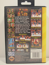WWF RAW (SEGA Genesis 32X) Authentic BOX ONLY