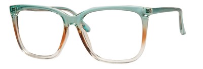 Enhance EN4380 Eyeglasses Women's Glasses Frame Lilac Fade Sky Brown 57mm
