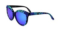 Italia Independent I-I 0092 ZEF.022 Zebraffa Blue 58/20/140 Damen Sonnenbrillen