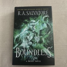 Boundless R. A. Salvatore (2019, Hardcover) 1st Edition first Printing Like New