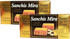 Sanchis Mira Turron de Yema Tostada 200 grs. (7oz.) PACK OF 2