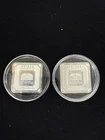 2 Geiger Edelmetalle Silver 1oz each .999 fine silver no assay