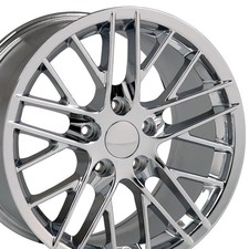 Set4 17x9.5 Chrome 5402 Wheels Fit C4 Corvette Camaro C6 Zr1 Style Set4 17x9.5 Chrome 5402 Wheels Fit C4 Corvette Camaro C6 Zr1 Style