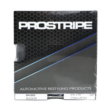 Sharpline Prostripe Pinstriping Tape MultiStripe : 3/16 in. x 50 yds. Black Met