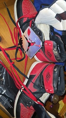 1994 New Without Box Jordan Air Jordan 1 Bred Men's Size 10