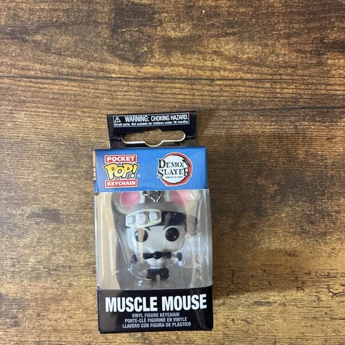 Funko POP! Keychain: Demon Slayer - Muscle Mouse Novelty Keyring New in Box NIB