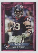 2015 Topps All-Pro BCA Pink 225/499 JJ Watt #265 5iu