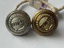 Glasgow & Highlands Royal Mail Steamer Service Old Buttons 19mm.