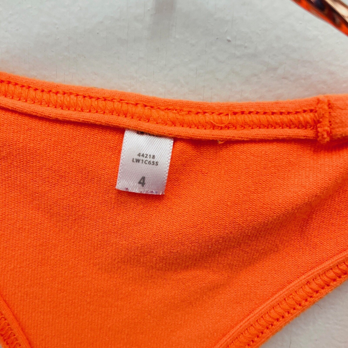Lululemon Orange Cool Racerback Athletic Tank Top Women's