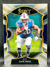 2020 Panini Select - ZACK MOSS RC #69 - Rookie Card. rookie card picture