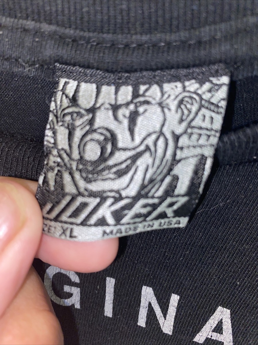 JOKER BRAND TATOO T Shirt VTG Men's XL LOS ANGLES CA. MR
