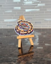 Ball Python, Snake, WATERPROOF VINYL STICKER for LAPTOPS, TUMBLERS, ETC