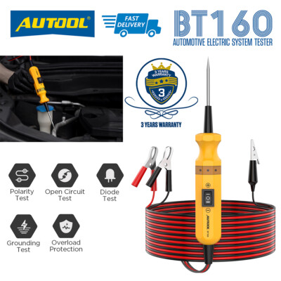 12V 24V Car Truck Electrical System Circuit Tester Current Diagnostic Probe Tool