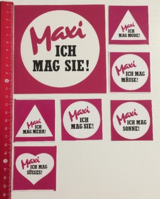 Decal/Decal: 7x Maxi - I Like You (22021715)