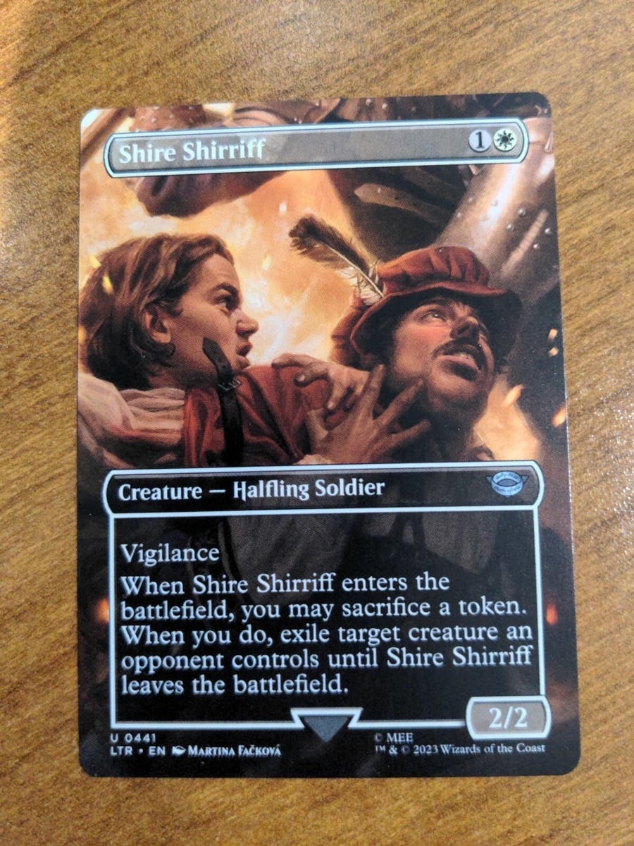 the shire mtg card Sharkey, Tyrant of [The Lord of the Rings: Tales of Middle-E open) if (element.class Tell me if you deal