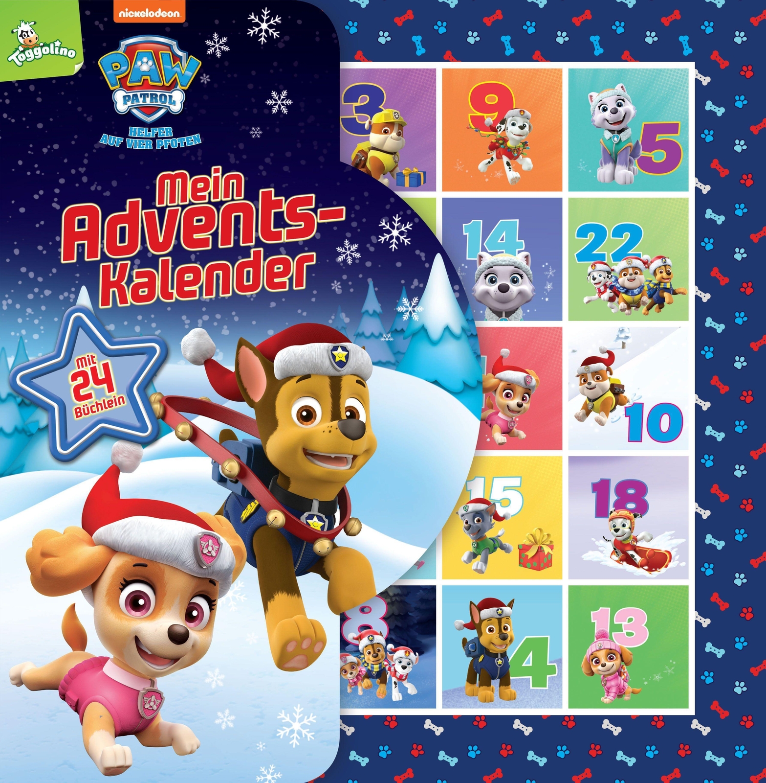 Thumbnail - Paw Patrol Mein Adventskalender | Buch | Paw Patrol | 8 S. | Deutsch |