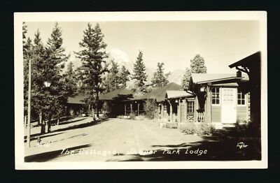 The Cottages Jasper Park Lodge - Exterior view of the Bungalows at- Old Photo 1