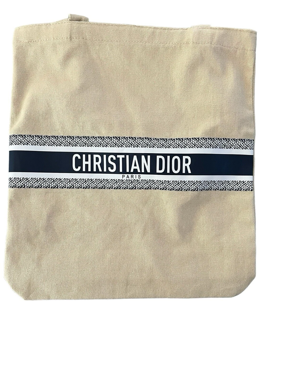 Sac fourre tout Christian Dior nouveauté limité neuf toile authentique ��