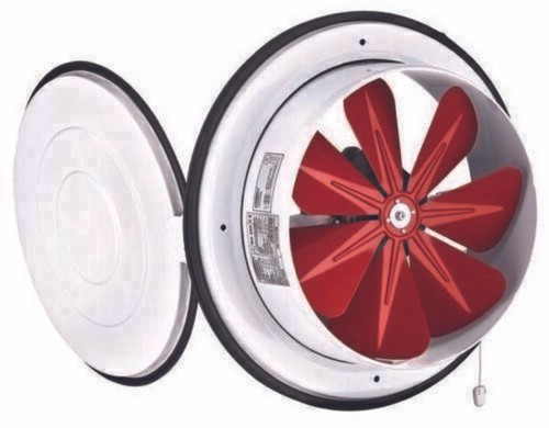 Ventilador axial ventilador con válvula ventilador de pared ventana 160mm,200mm,250mm,300mm - Imagen 4 de 8