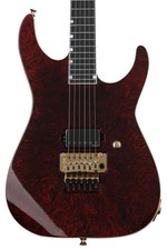 Esp Usa M-i Ntb Fr Electric Guitar - Red Rose Marble