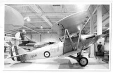 Orig Photo HAWKER HART #57 Military 1930’s Biplane Aircraft RAF J9941 Mfg In UK