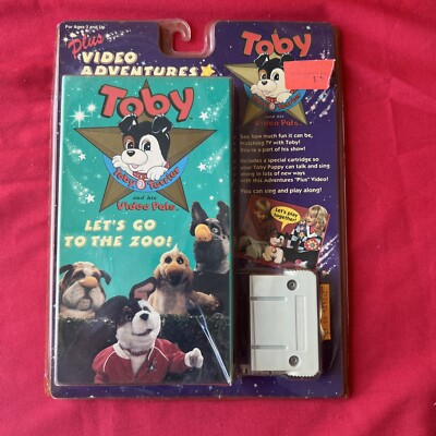 Toby Terrier And His Video Pals - Let's Go To The Zoo! VHS Tiger Electronics
