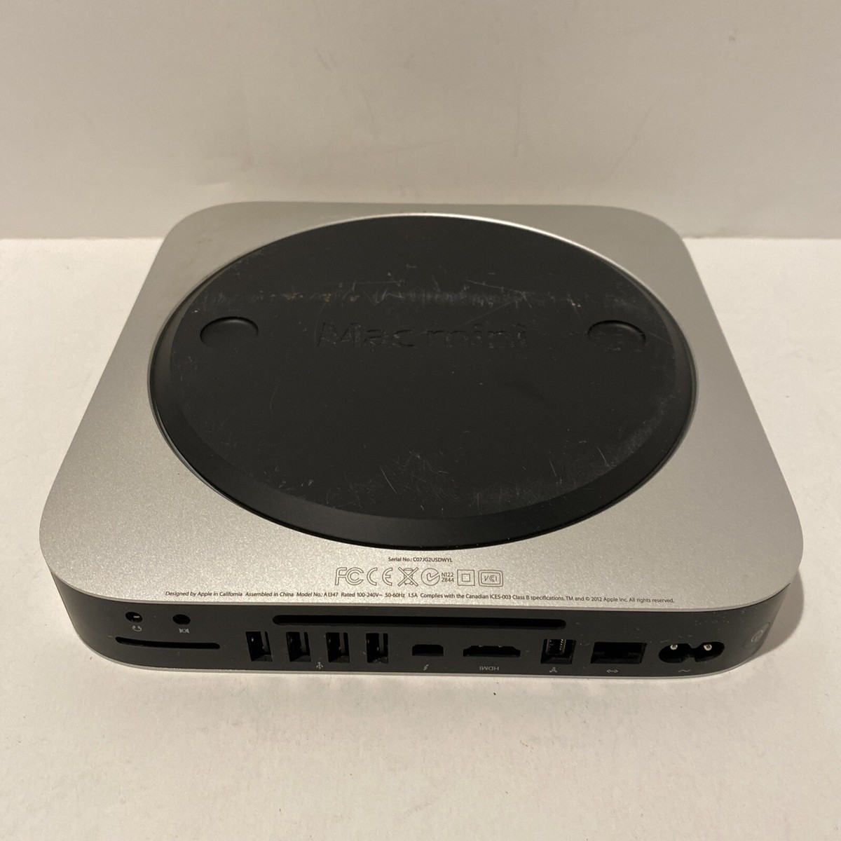 ミニPC Apple Mac mini 2012 i5 500GB A1347 HDD Apple 2012 Mac Mini A1347 i5-3210M 2.5Ghz 4GB RAM 500GB HDD Grade