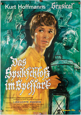 Plakat Das Spukschloss im Spessart/Haunted Castle 1960 Liselotte Pulver;Z.2-3 #1
