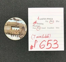 AAFES POGS, 9th Series/Printing, 1 POG, 10¢ , #P653, FAIR