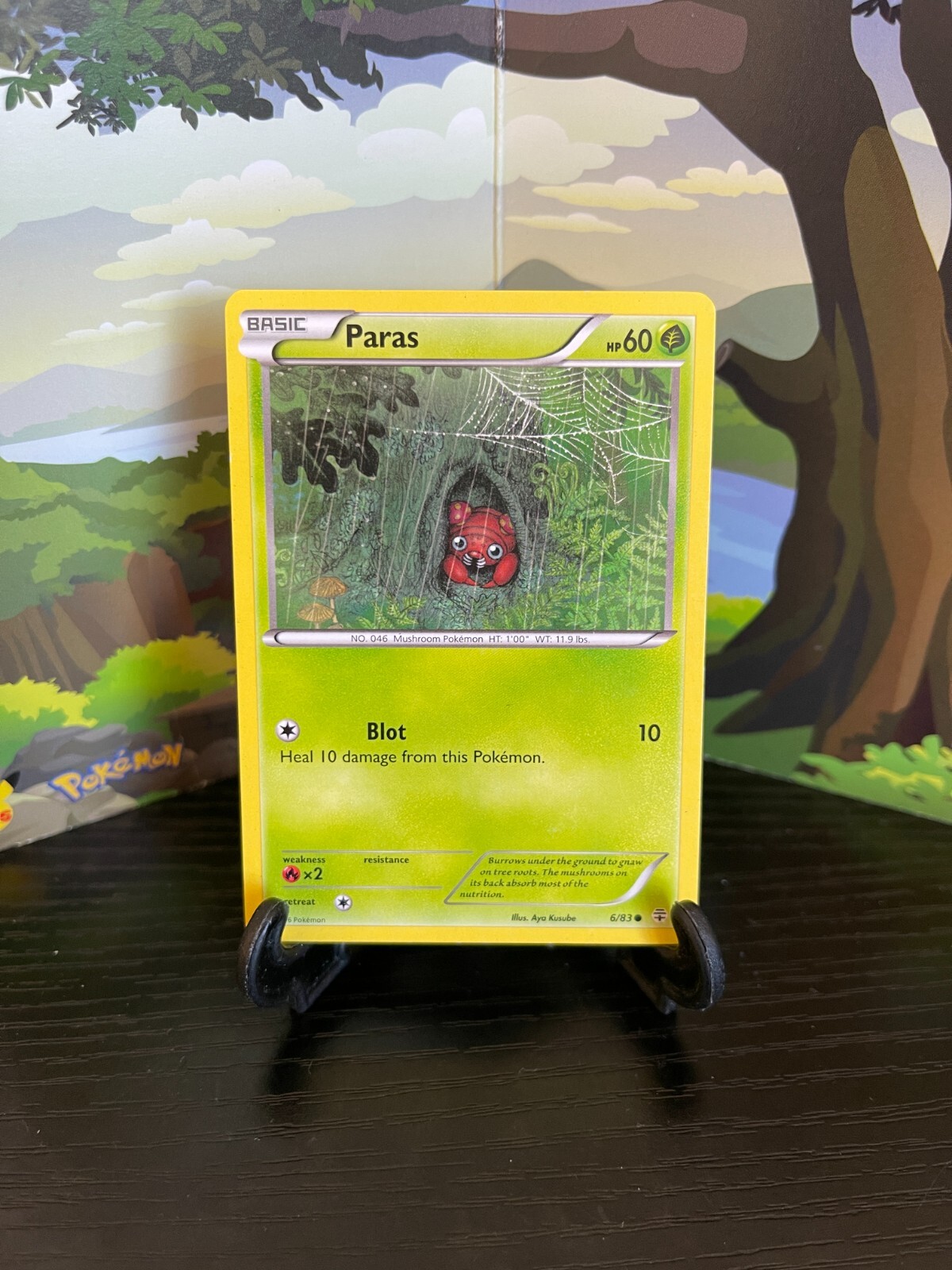 Paras 6/83 - Generations - Common - Pokemon Card TCG - LP