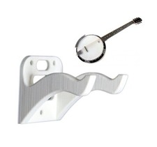 Banjo Banjolele Ukulele Wall Mount Guitar Hanger Holder Hanging Bracket Display