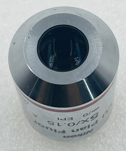 Nikon LU Plan Fluor 5X/0.15 Microscope Objective Lens - Picture 6 of 6