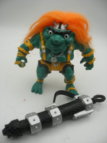 Vintage TYCO 1992 Applause TROLL WARRIORS figure BJORN le Costaud Complet