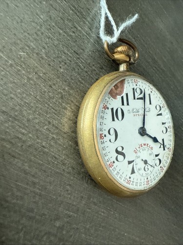 EB North West Special RAILWAY 21 Jewels GF Pocket Watch Railroad Grade - 第 2/5 張圖片