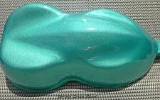 SPRING GREEN Pearl Pigment Custom Auto Paint  Clear Glossifier HOK PPG