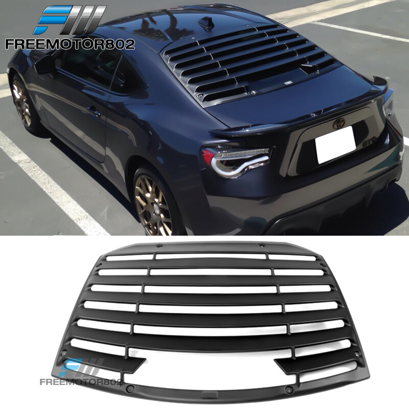 ウィンドウルーバー 1320 SCION Quarter Louvers FRS SUBARU Window For Style FRS