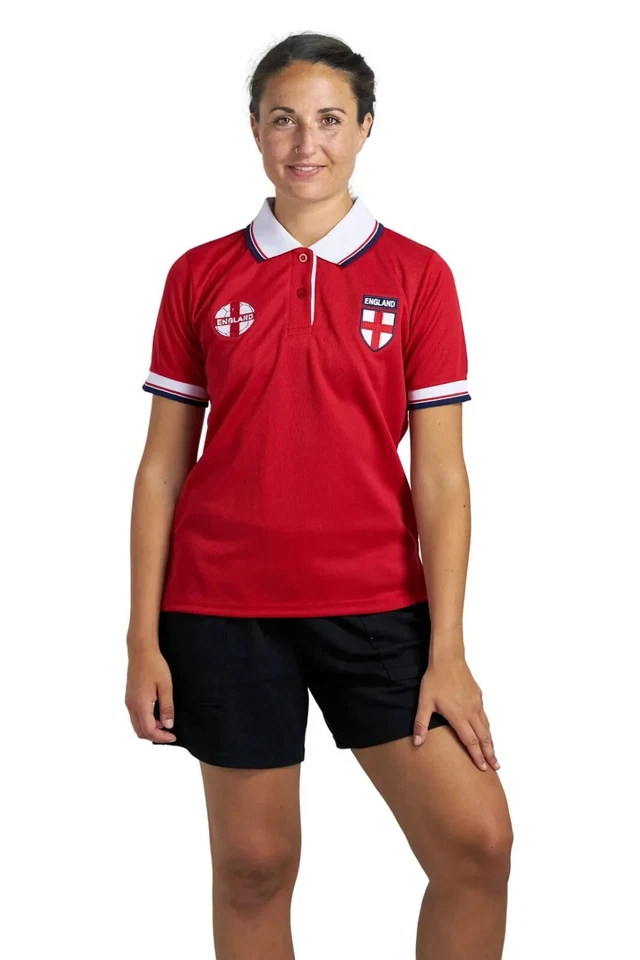England Football Cup Supporters UK Football Ladies Short sleeve - Image 3 of 4