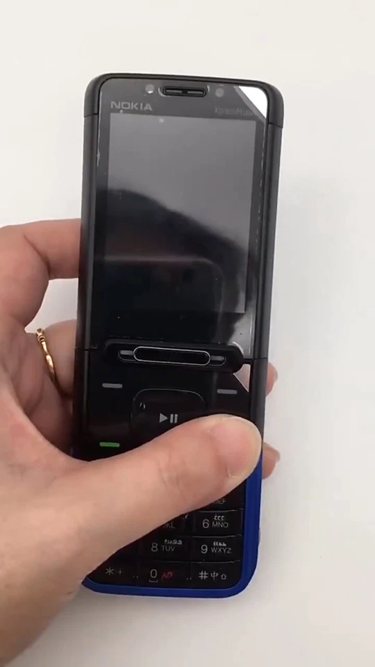 Nokia 5610 XpressMusic 3G Original FM Radio GSM Symbian 3.15MP Slide Phone - Immagine 3 di 4