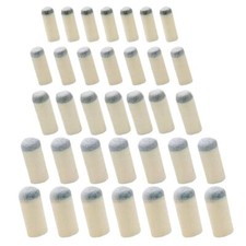 100 Pcs Pool Cue Tips Billiard Cue Tips Pool Stick Tips Push-in Snooker Cue T...