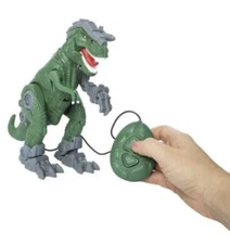 Remote Control Dinosaur Robot T-Rex Green 7.9 In NEW Sealed