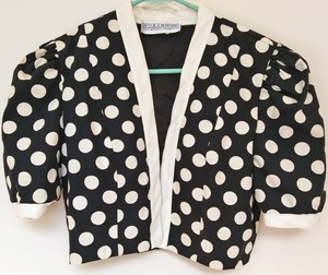 80s bolero jacket