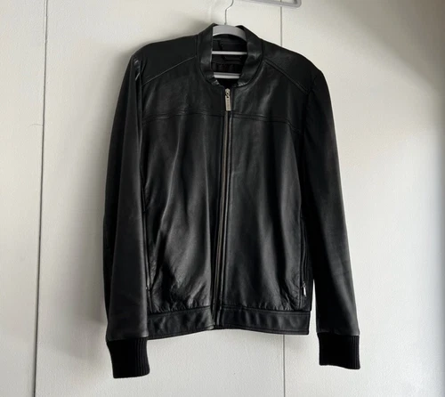 100% original Argentinian cow leather men jacket, Premium Quality - product listing photo
