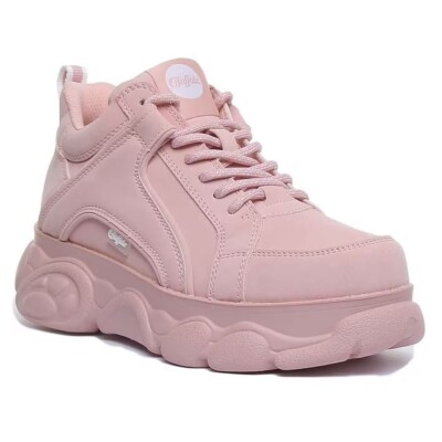 Buffalo London LIMITED Light Pink Chunky Sneakers Trainers CLD