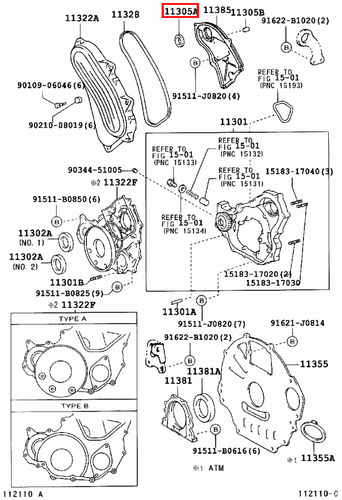 Genuine LandCruiser HZJ81 HZJ80 HZJ79 HZJ78 HZJ77 1HZ Cam Shaft Oil Seal - Picture 19 of 20