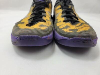 Nike Zoom Kobe 7 VII Poison Dart Frog Black Purple Mens Sneakers