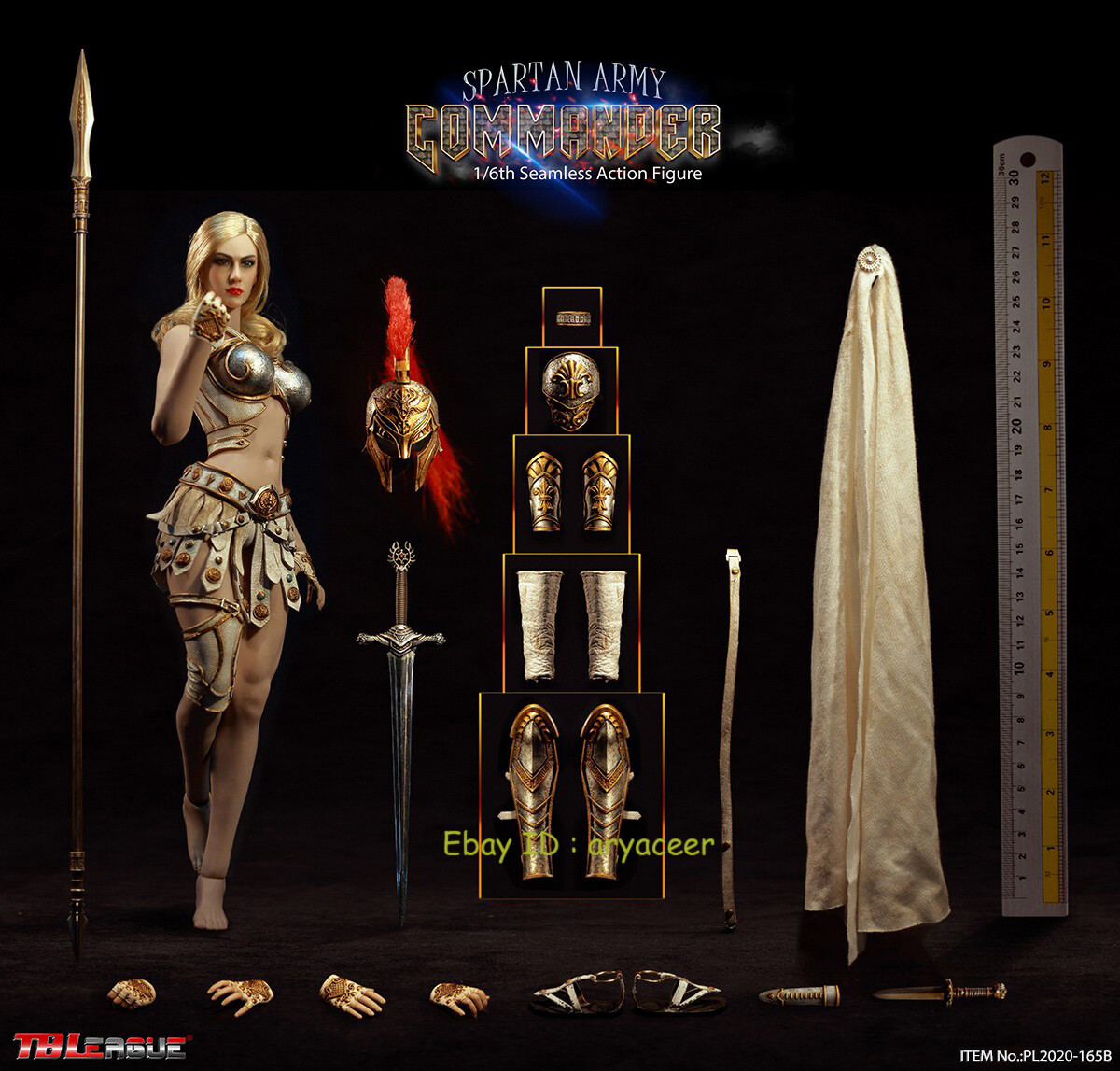その他 TBLeague 1/6 Spartan Army PL2020-165A TBLeague (Phicen) PL2020-165B Spartan Army Commander 1/6 Action